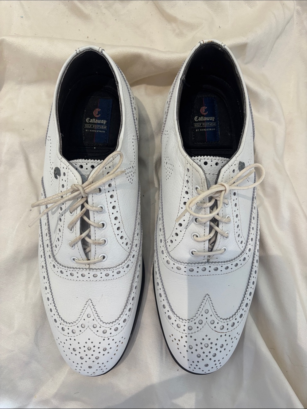 Classic Oxford-Style Men’s Callaway Golf Cleats by Nordstrom - NEW! - Picture 5 of 9